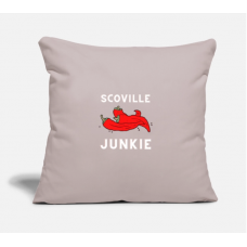 Cool Scoville Junkie Design Gift For Hot Sauce Light Taupe Pillow